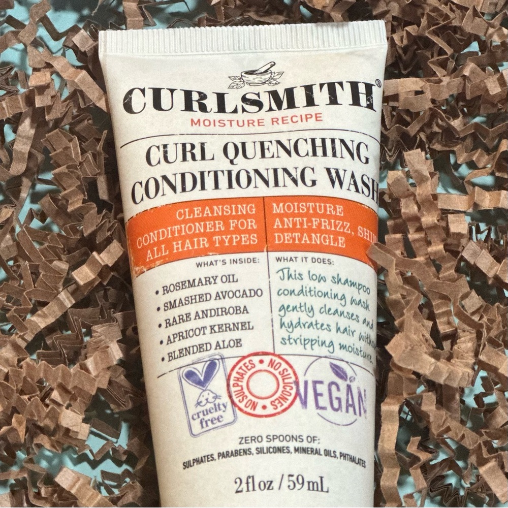 Curl Quenching Conditioning Wash - Travel Size, TSA APPROVED